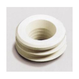 MORSETTO WC GOMMA BN ø48x32